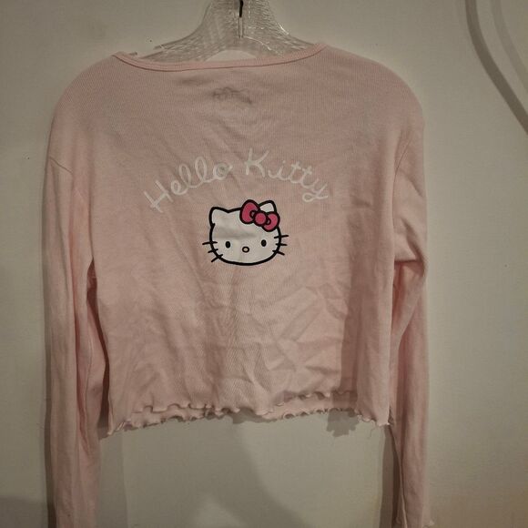 Hello Kitty Pink Cardigan Top - Picture 5 of 6